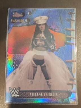 2025 Topps Chrome Cactus Jack  Chelsea Green Blue Refractor Numbered #145 of 150